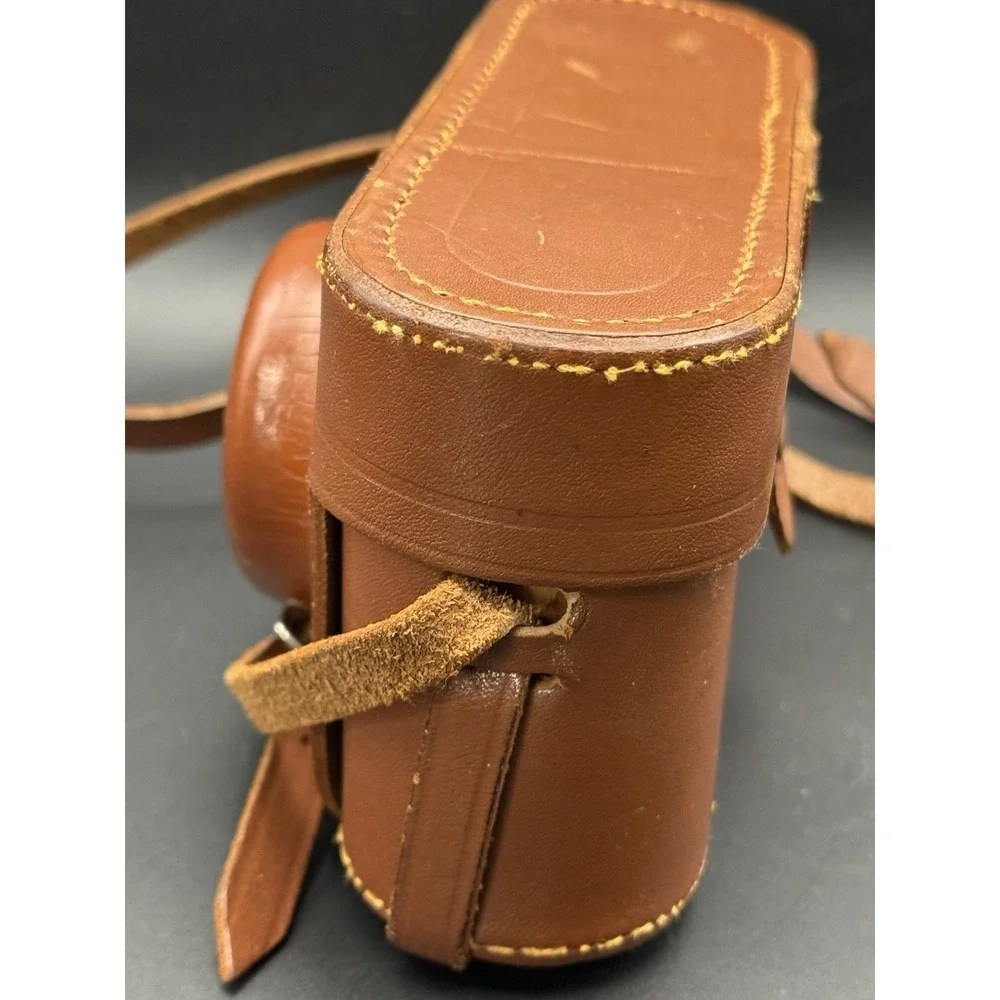 Vintage Argus C3 Leather Camera Case Ever Ready Adjust Shoulder Strap MCM GUC